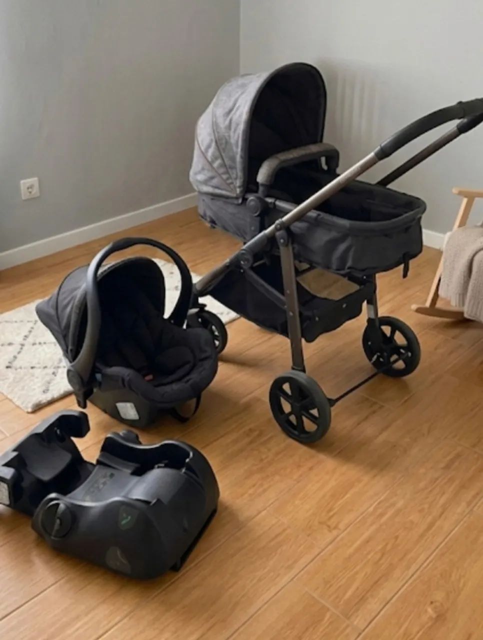 Carrinho do bebê completo 
