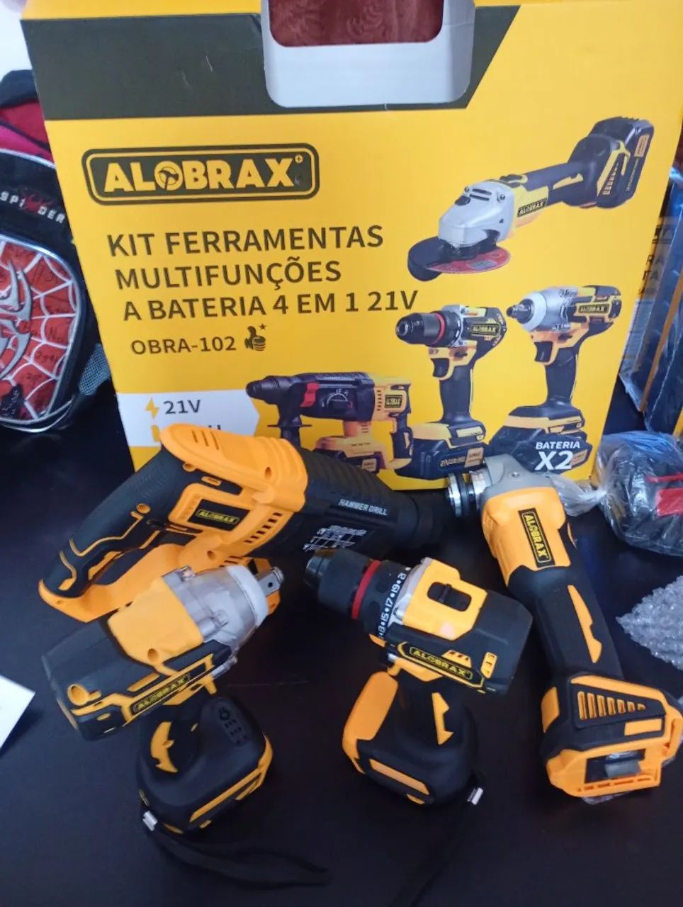 Kit ferramentas multifunções 4 em 1