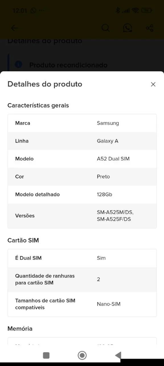 Celular Samsung A53 5g - Foto 3