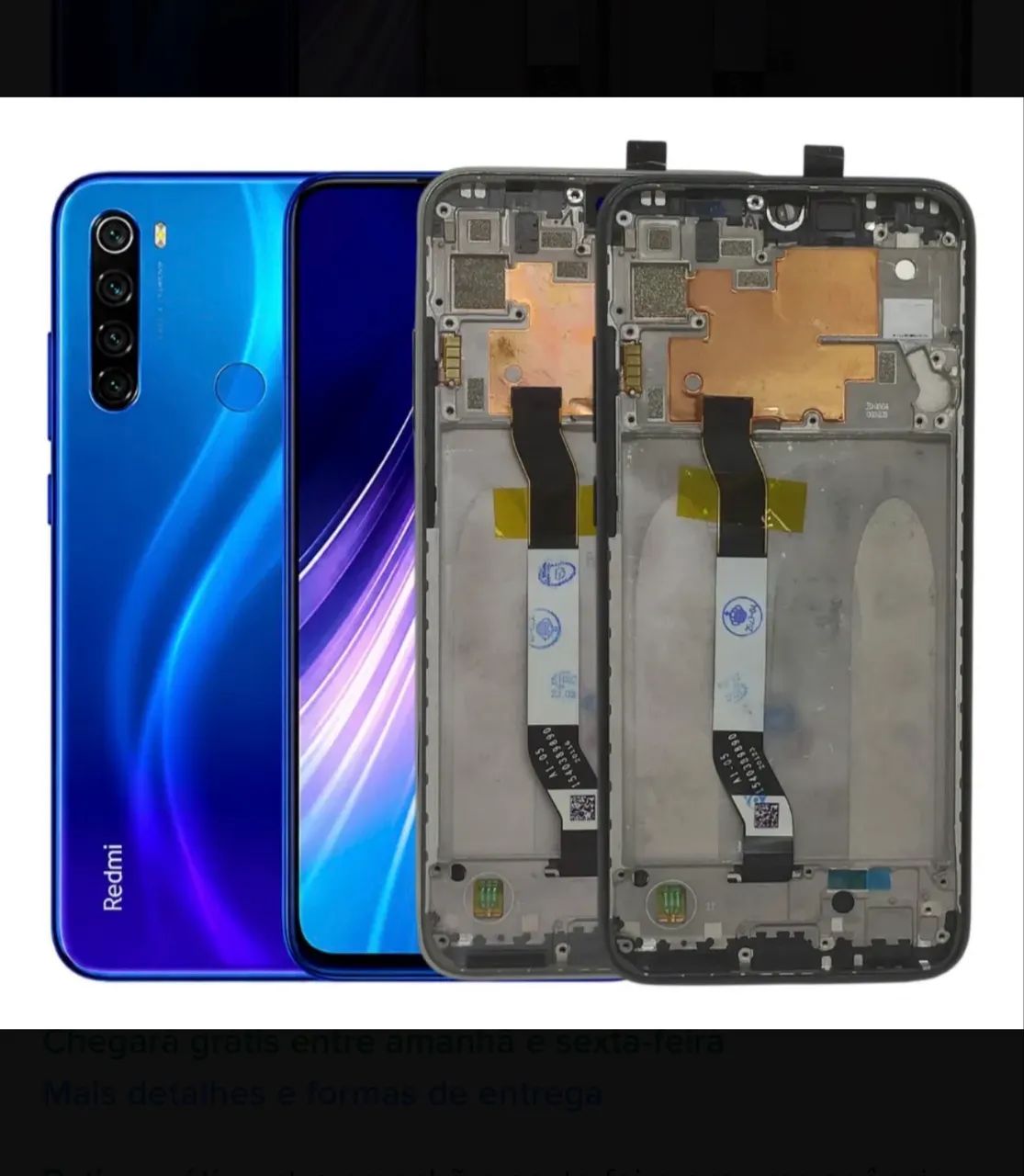 Display Xiaomi Redmi note 8 novo