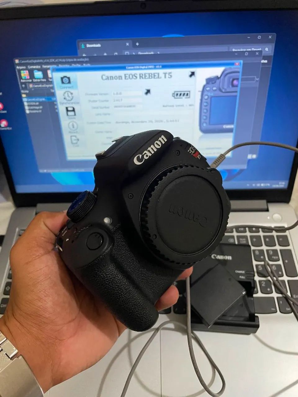Camera Canon T5  - Foto 3