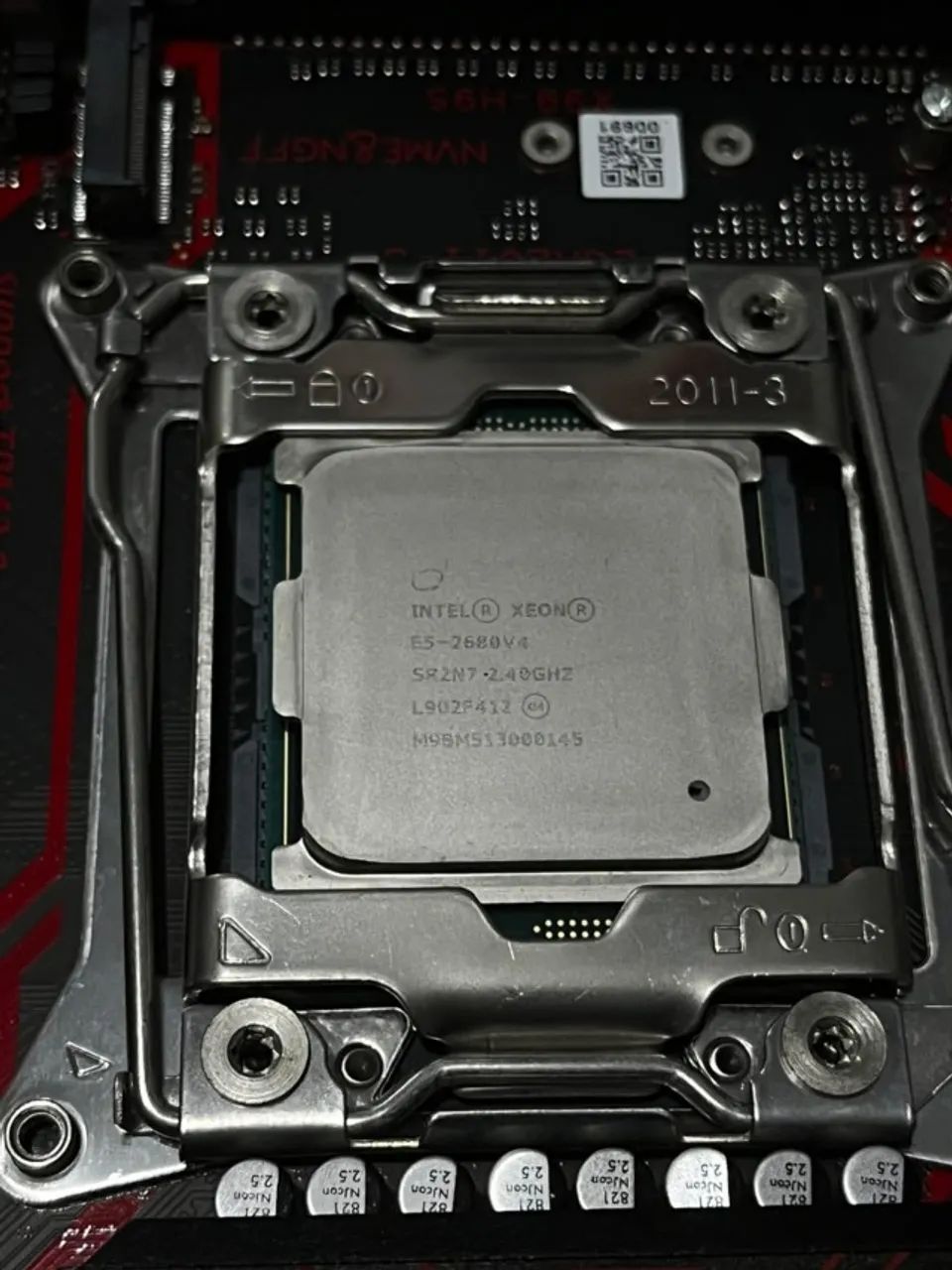 Kit Xeon E5 2680 V4 + Placa Mãe H9s - Foto 3