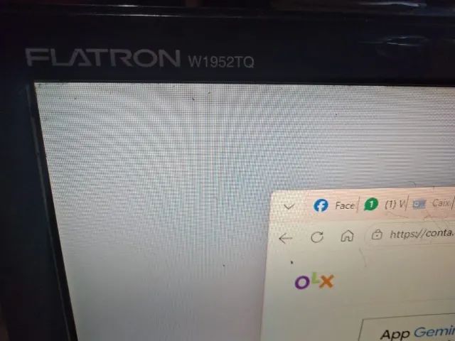 monitor flatron w1952tq 19 polegadas entradas vga e hdmi - Foto 3