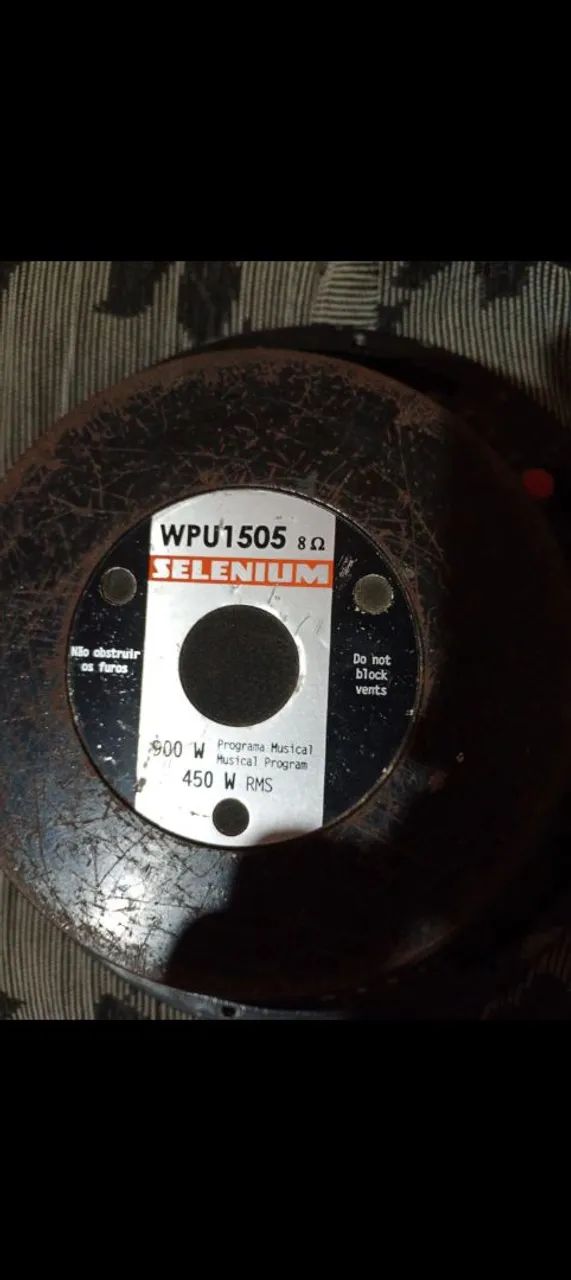 Alto falante de 15 polegadas Selenium 