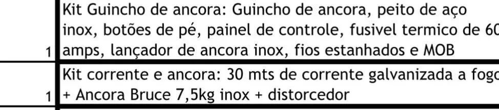 Kit âncora barco - Foto 6