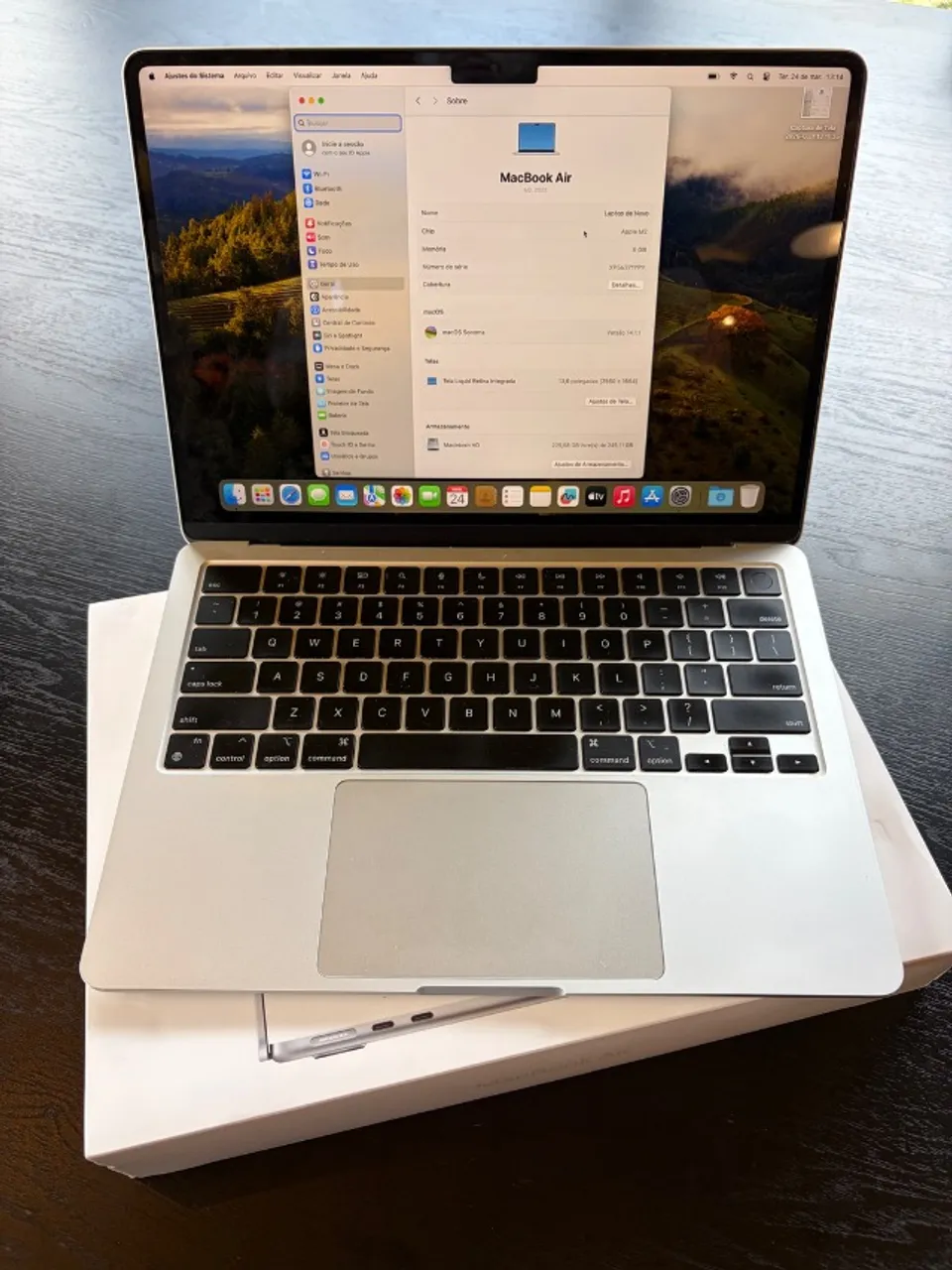 MacBook Pro M2 2022 Memória 8Gb 256Gb - Notebooks - Jardim Santo