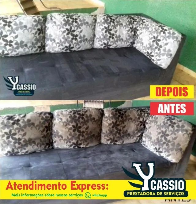 Lavagem a Seco de sofá e Colchões / Higienização de sofá e Colchões - Foto 3