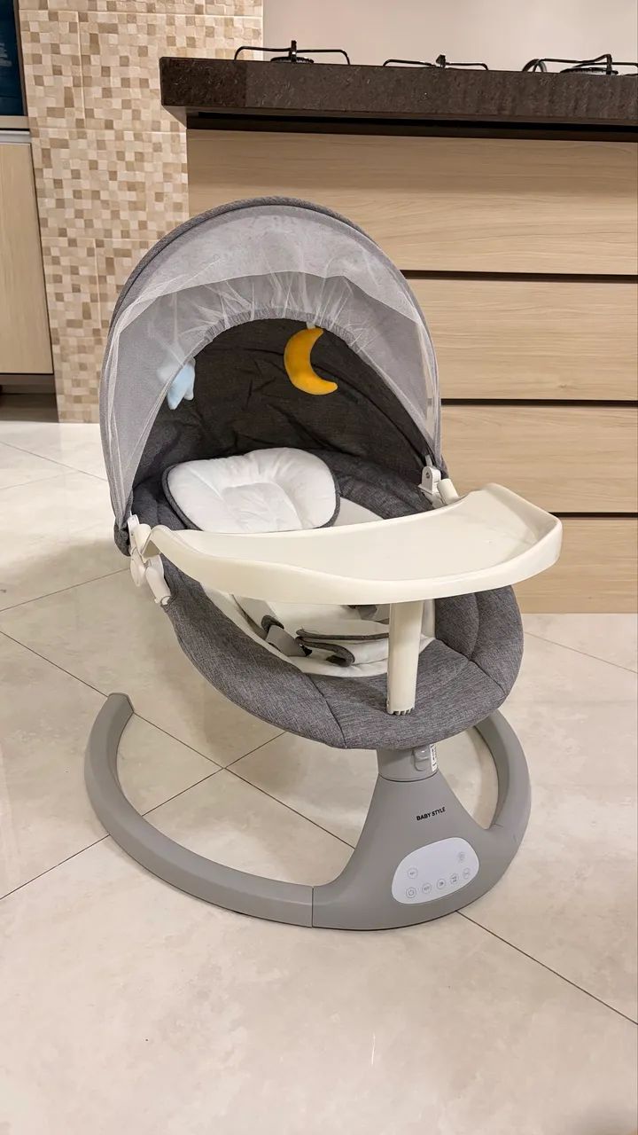 Cadeirinha de balanço elétrica para bebê  - Foto 2