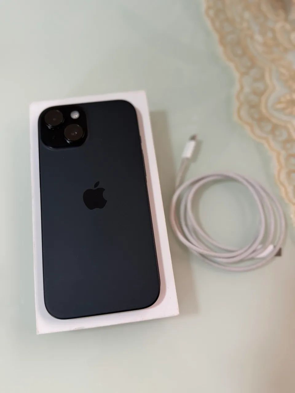 Iphone 15, Black, 256GB - SemiNovo