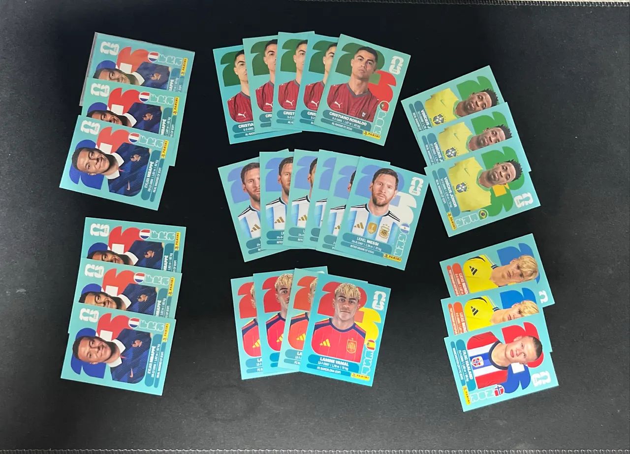 Figurinhas especiais da copa 2026 