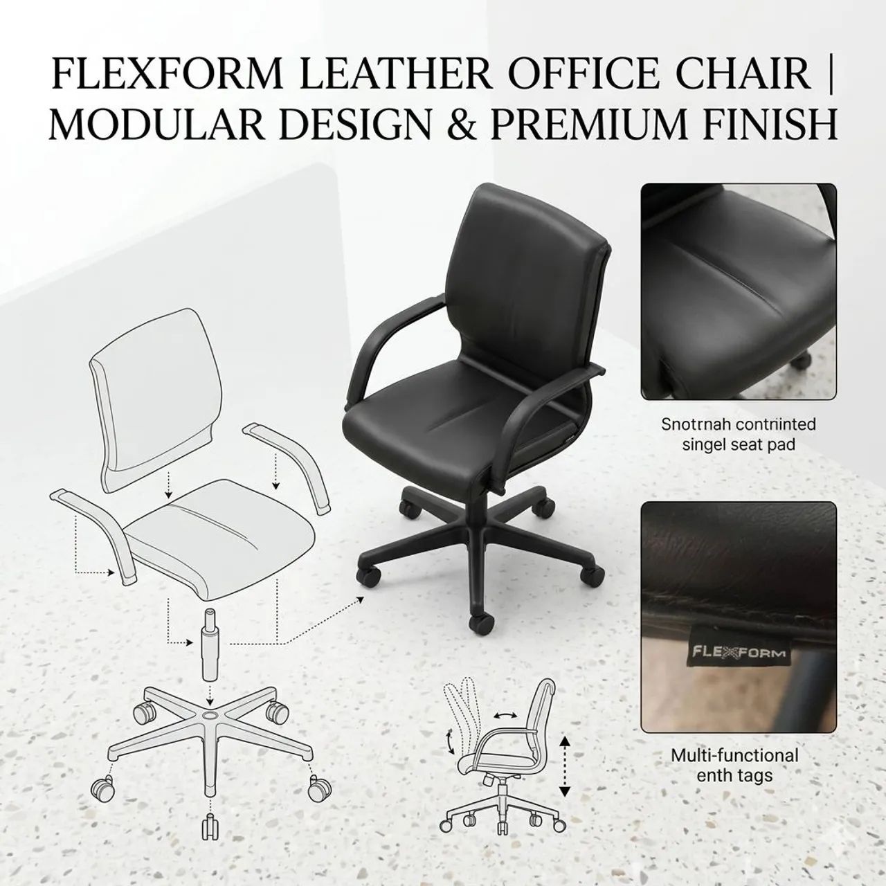 Cadeira Presidente FlexForm