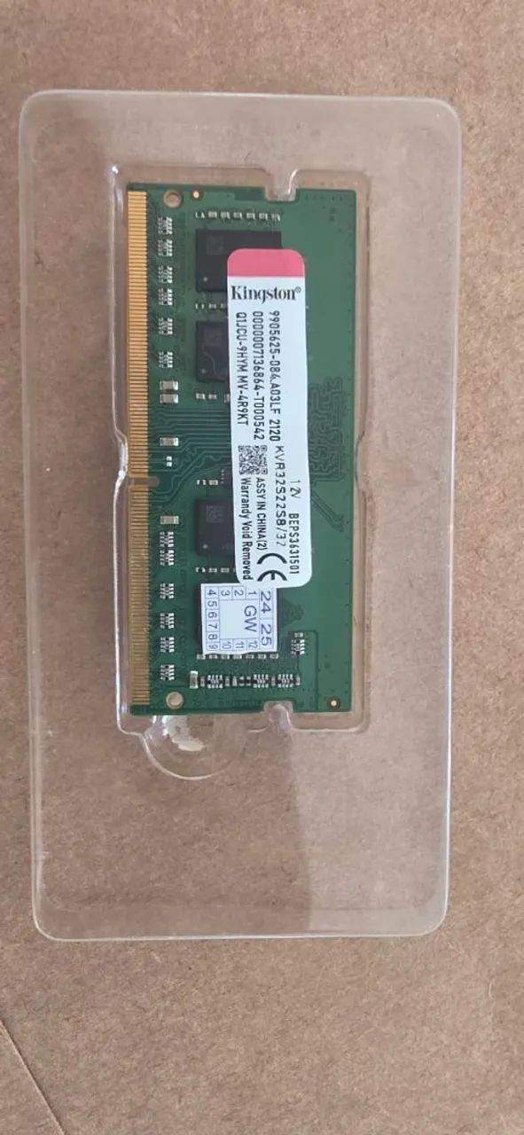 Memória Ram 32gb Kingston original 