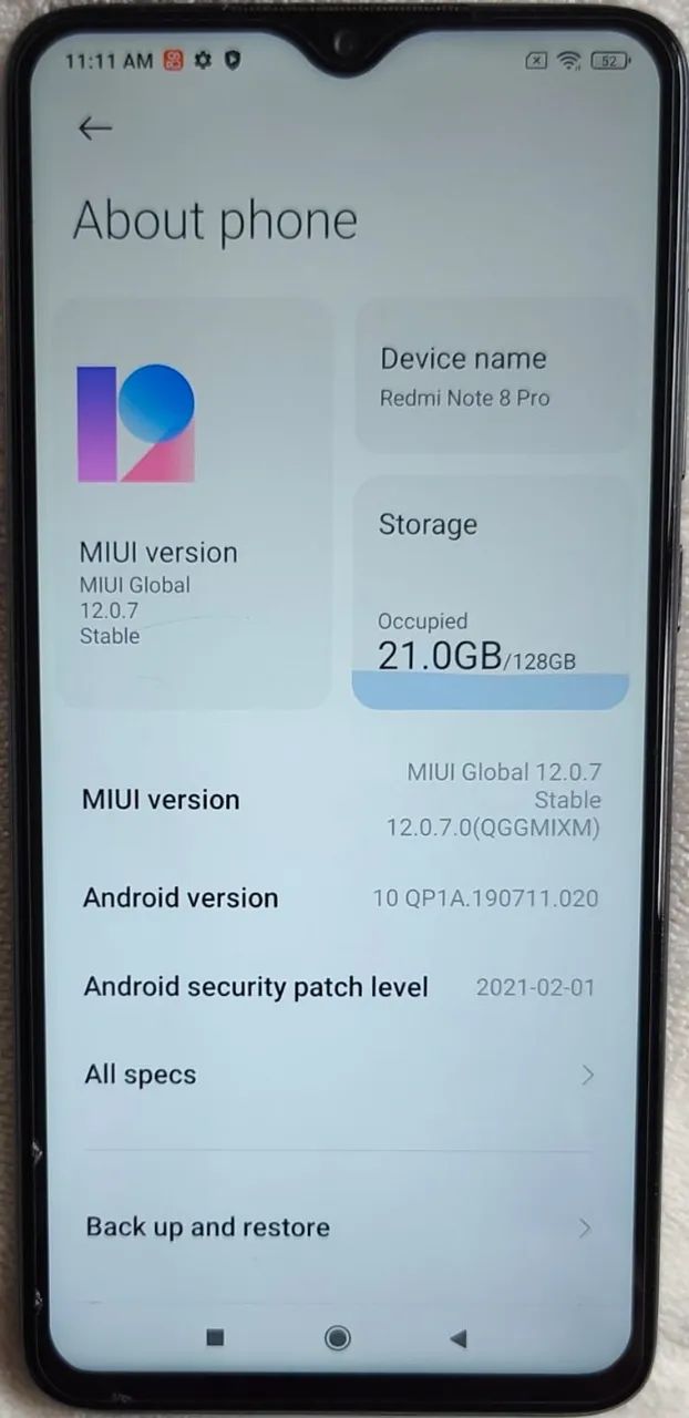 Redmi Note 8 Pro - 6GB RAM / 128GB - Ótimo Estado! - Foto 3