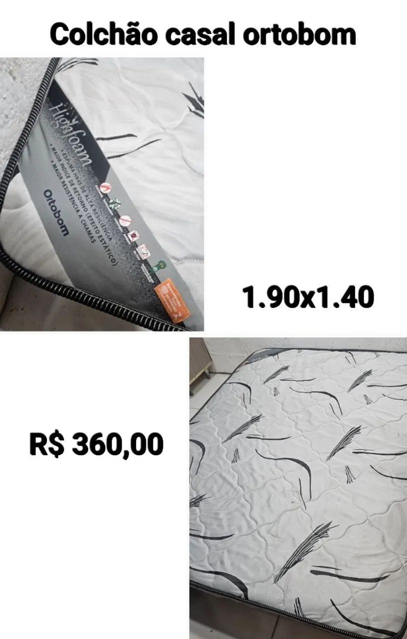 Colchão de casal 1.90x140 - Foto 2