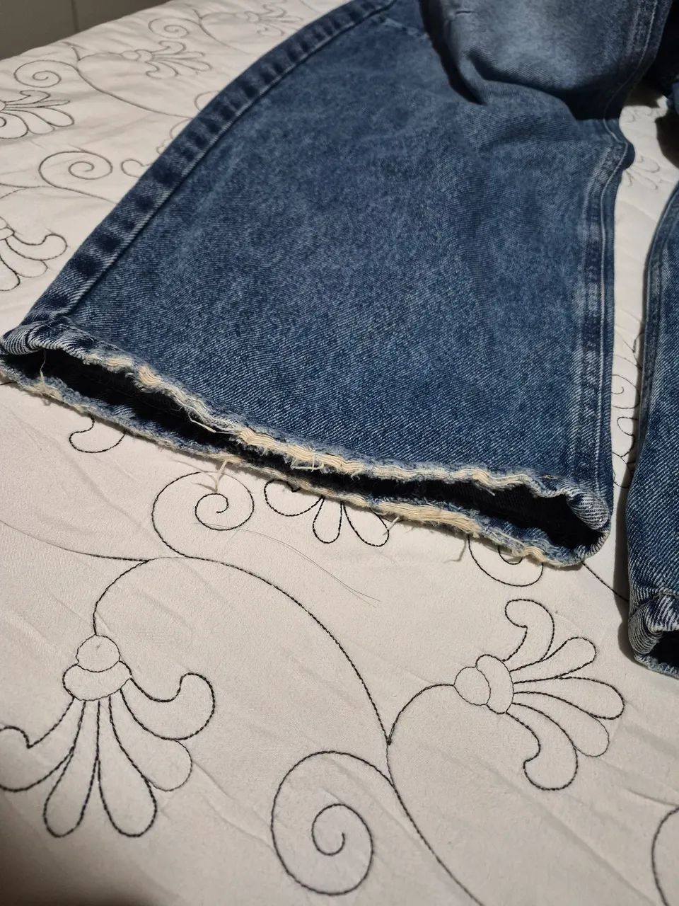 Calca baggy c&a azul escura - Foto 5