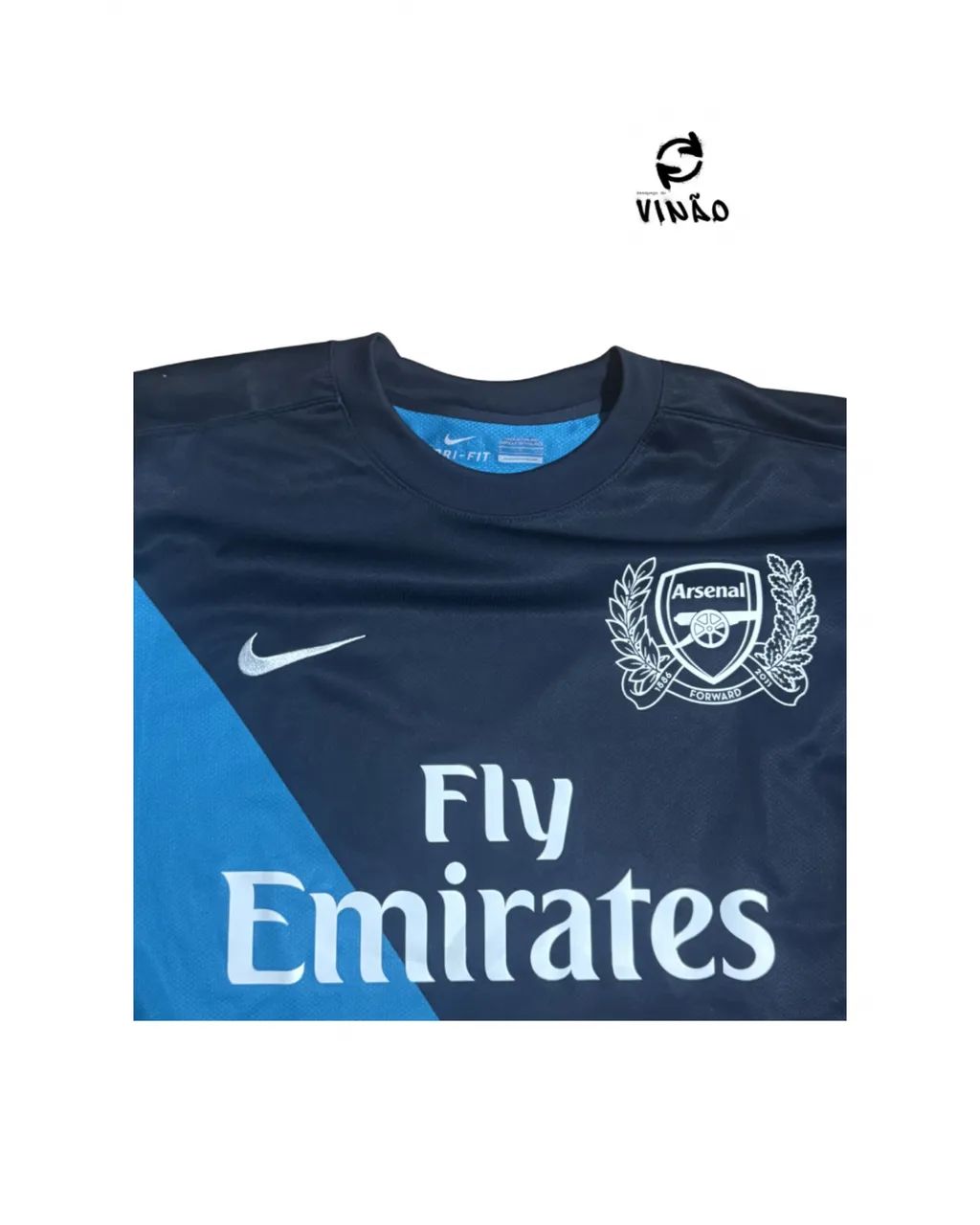 Camisa arsenal 2011 original de época  - Foto 2