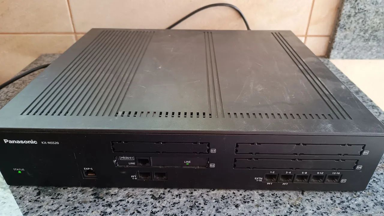Vendo Gabinete Extensor Panasonic Kx-ns520br, funcionando. LEIAAA. - Foto 5