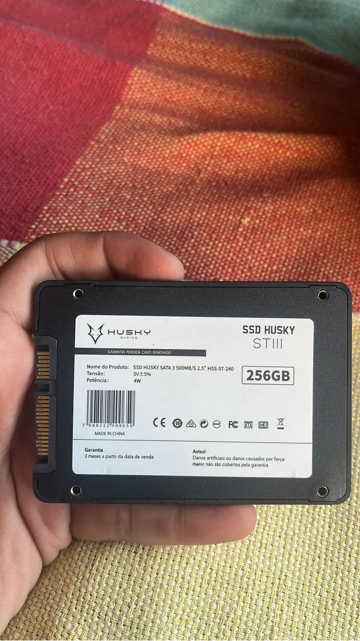 Ssd SATA 256gb HUSKY442876577910640641