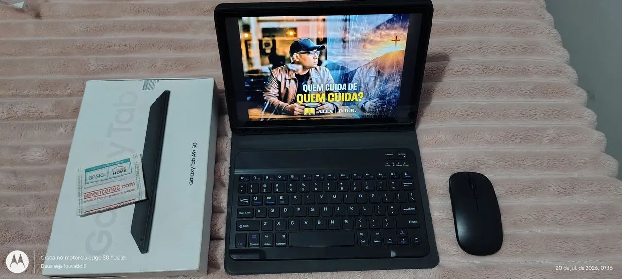 TAB A9+ 5G + teclado e mouse  - Foto 3