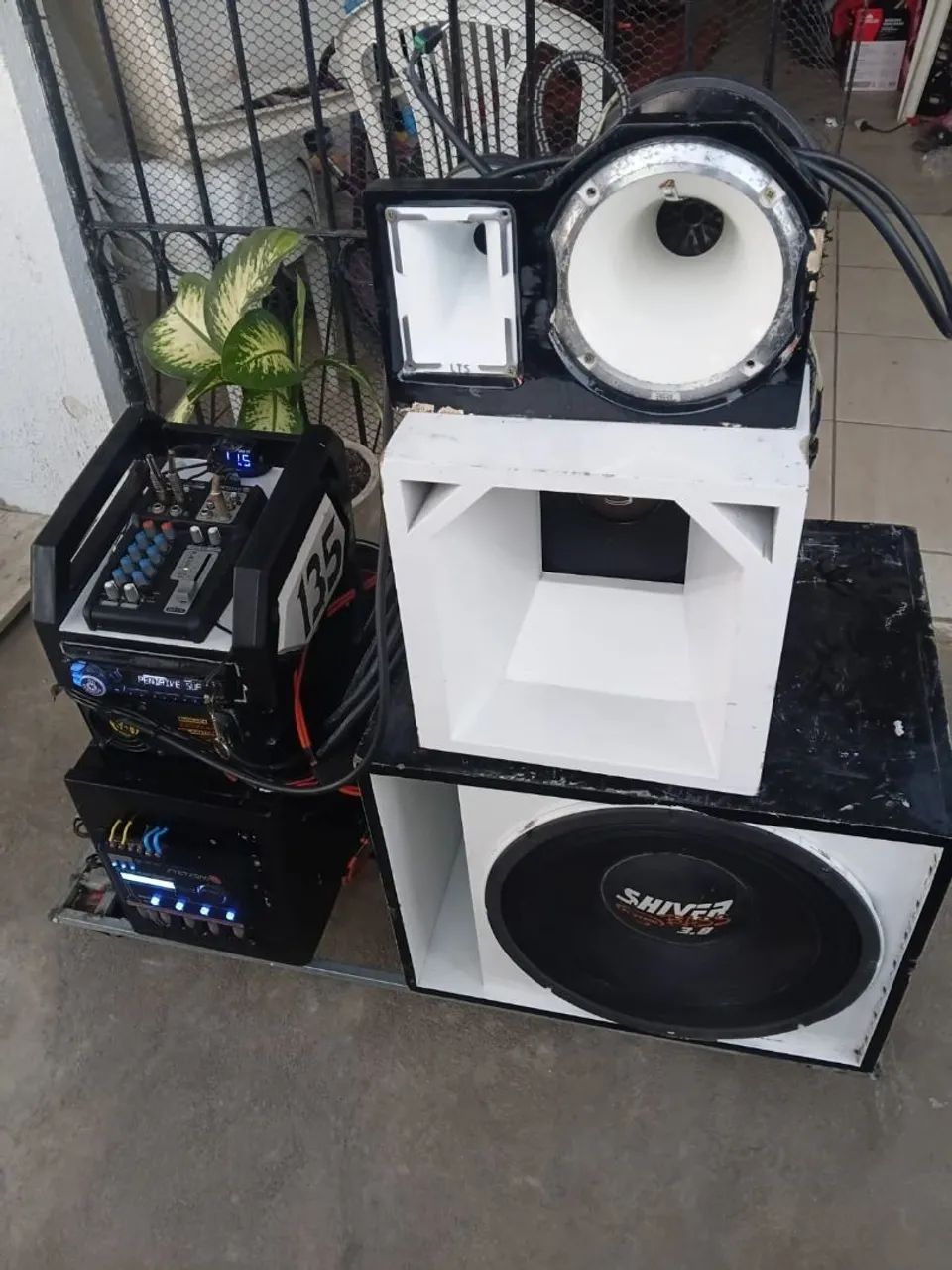 Caixa trio