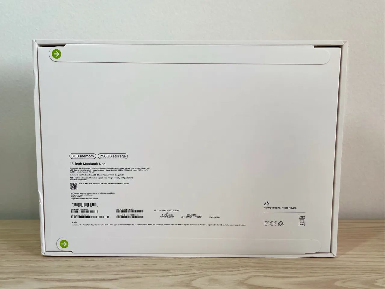 MacBook Neo 8GB 256SSD Rosa - Lacrado  - Foto 3