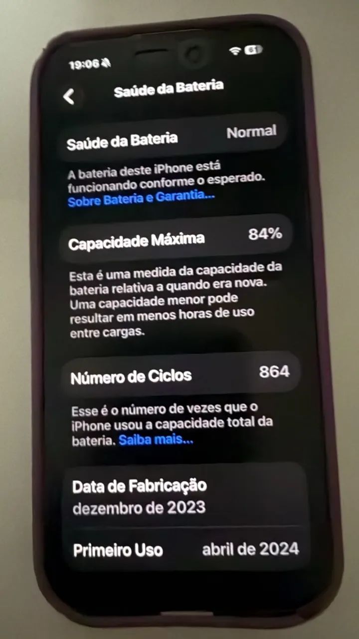 iPhone 15 Pro 128Gb Branco - Foto 3