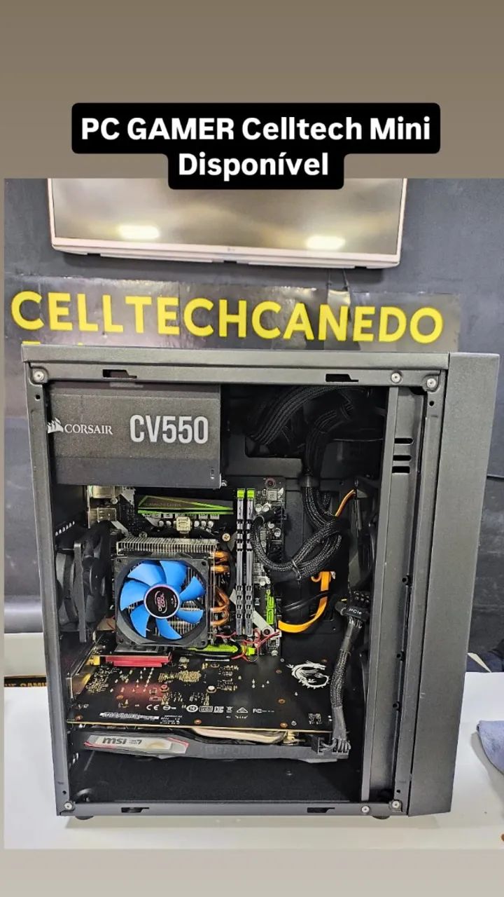 PC gamer celltech mini itx