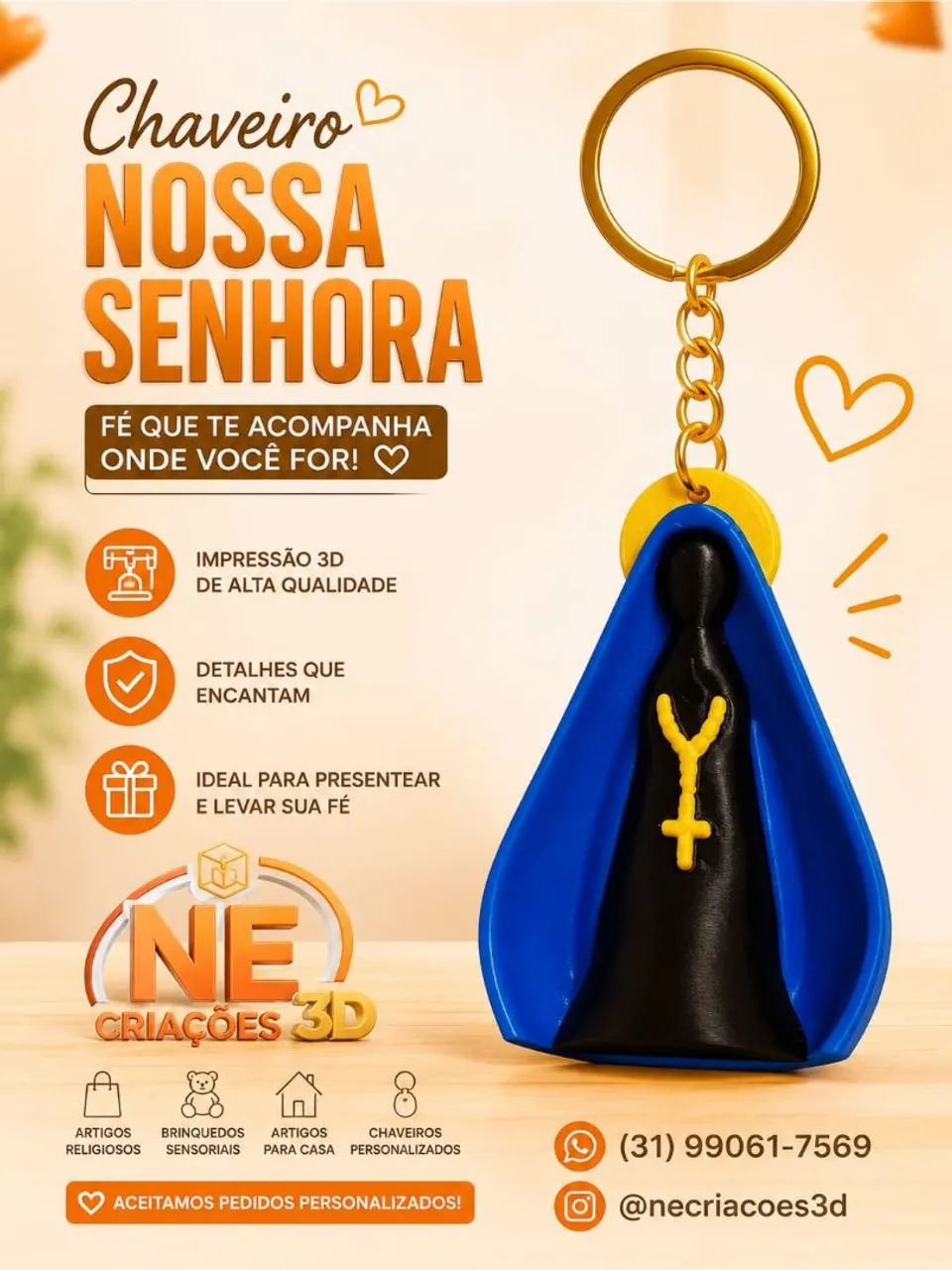 Chaveiros Nossa Senhora 