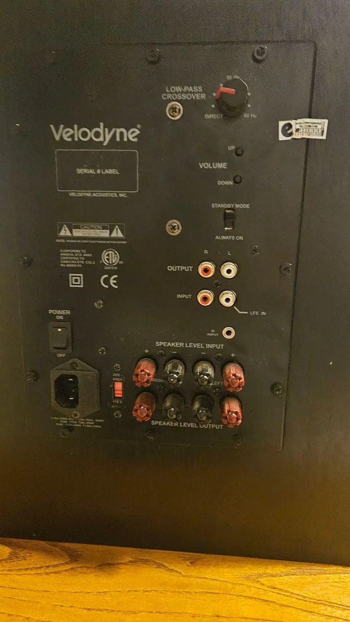 SUBWOOFER VELODYNE - Foto 6