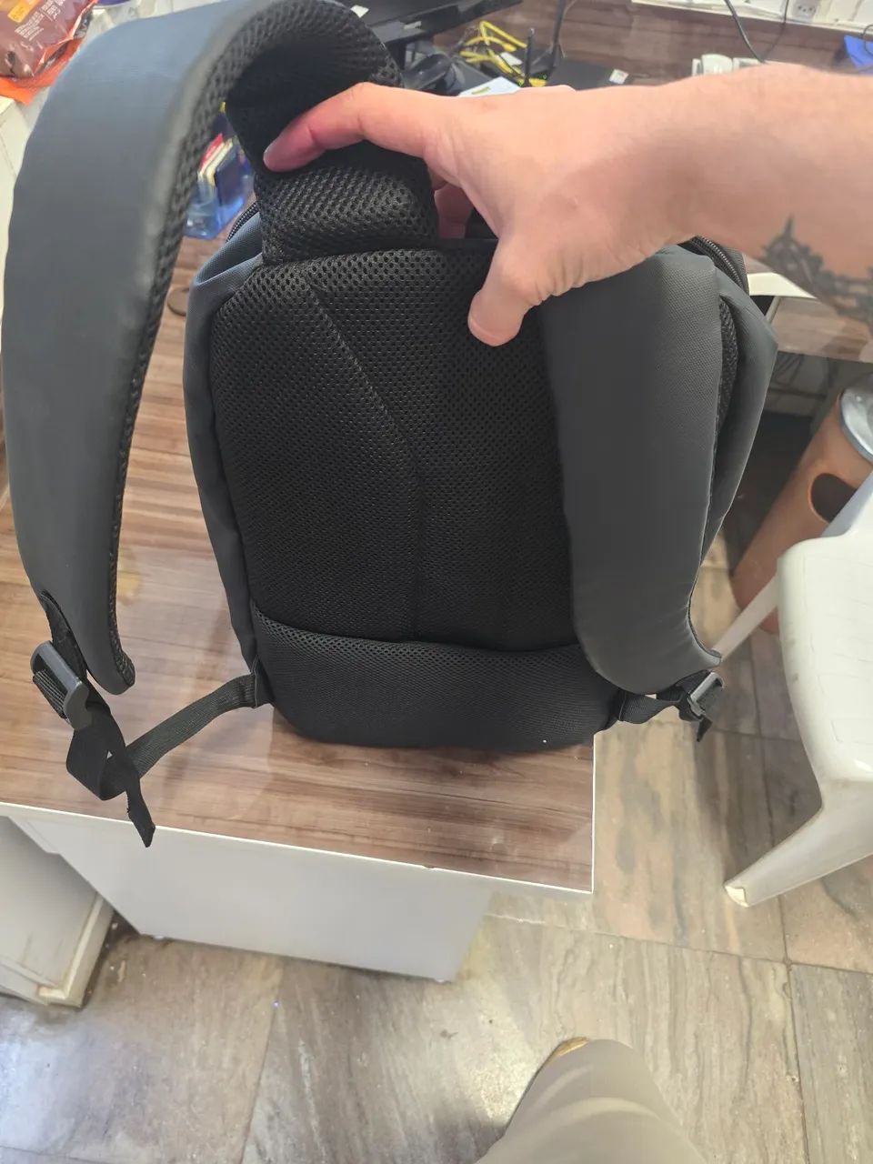 Mochila Anti Furto Reforçada para Notebook - Foto 4