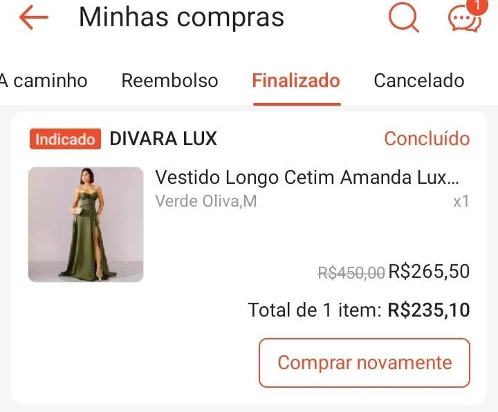 VESTIDO FESTA - Foto 2