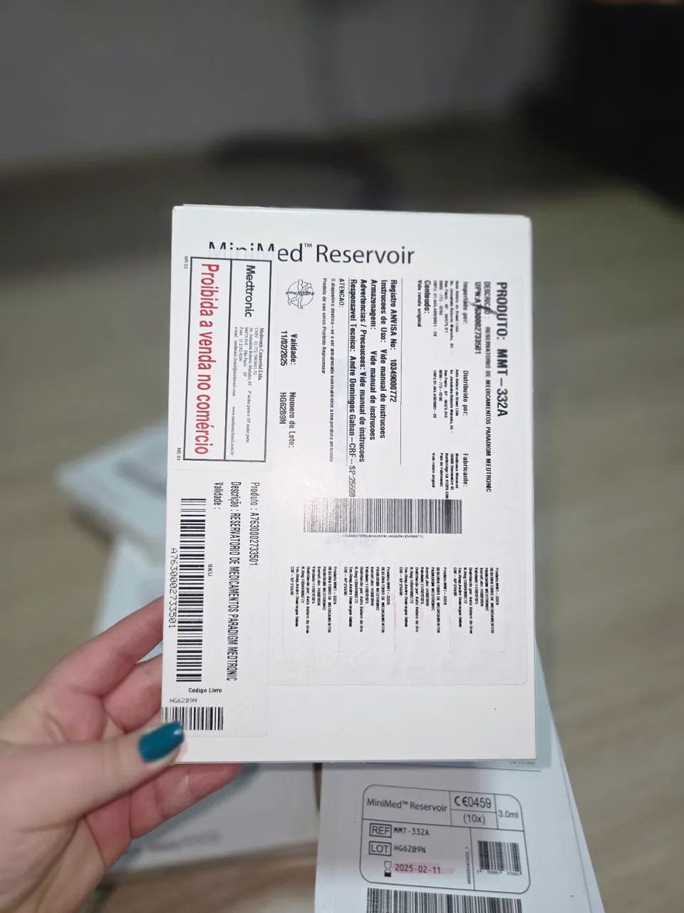 Kit Insumos MMT 399 + MMT 332 (10 unidades cada)