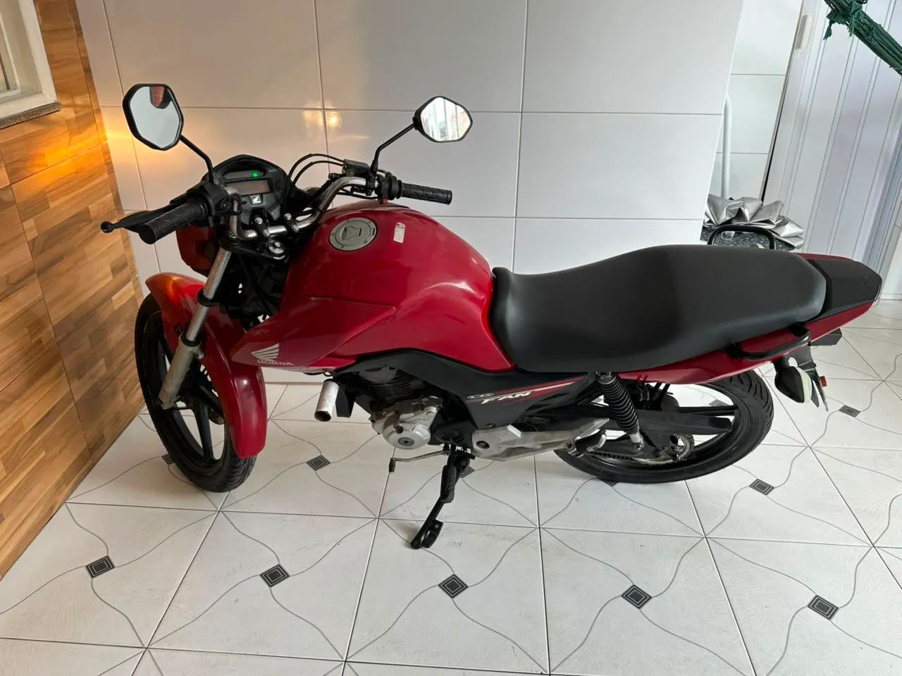 CG FAN 160 ESDI FLEX VERMELHA 2017