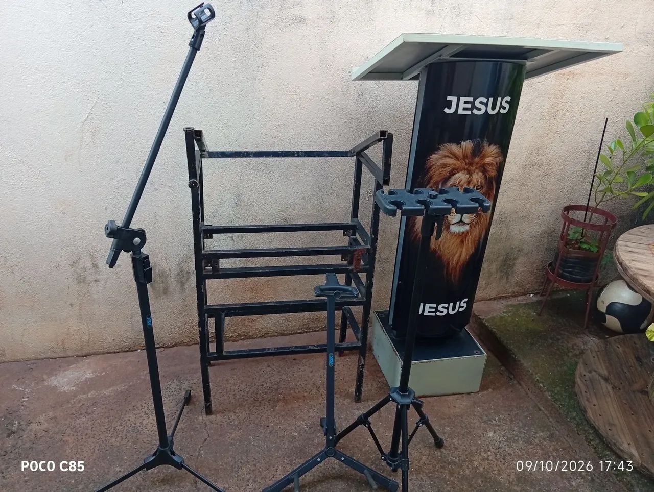 Vendo púlpito suporte para microfone 