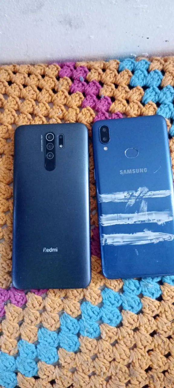 Samsung a10 a e redimi por 350 - Foto 2