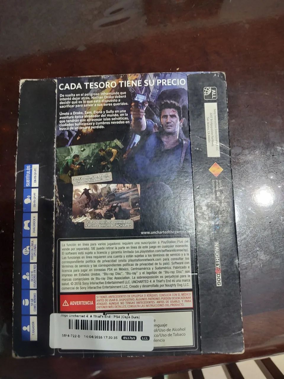 Uncharted 4 ps4 - Foto 3