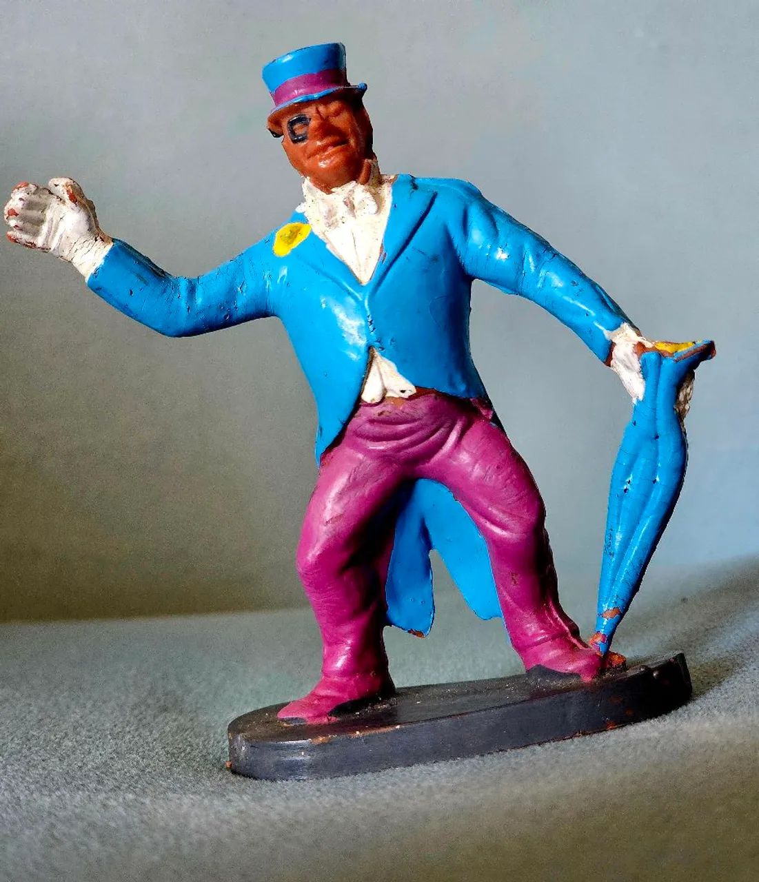 Boneco Figura Gulliver Pinguim Década de 70