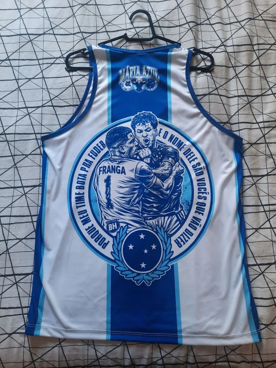 Camisa Cruzeiro Máfia Azul  - Foto 2