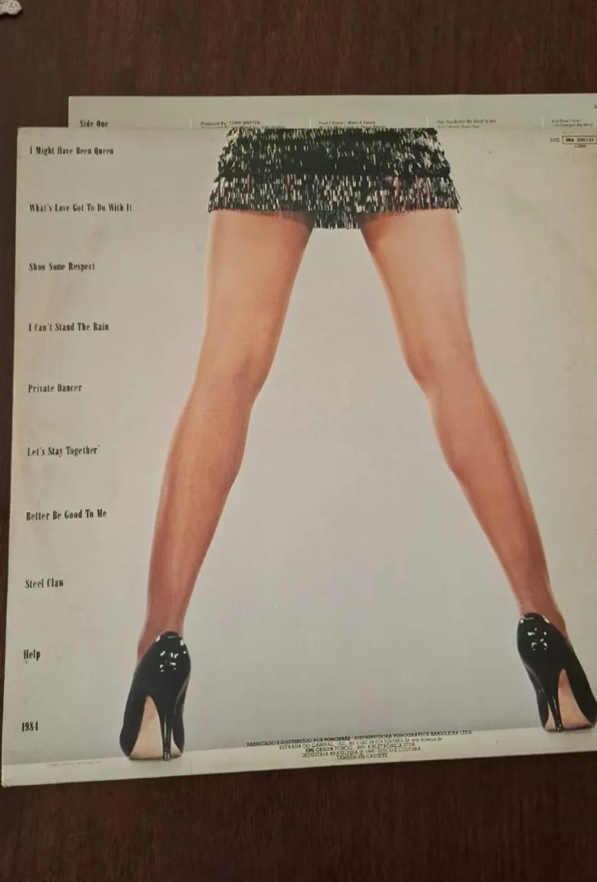 LP Vinil Tina Turner Private Dancer 1984 Original - Raro - Foto 4