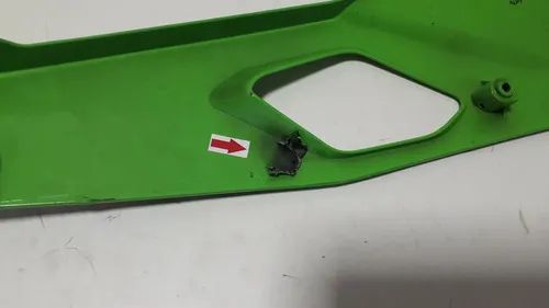 えり Carenagem Lateral Kawasaki Zx4r 24/26 L/e Ori Avarias 63774 Verde