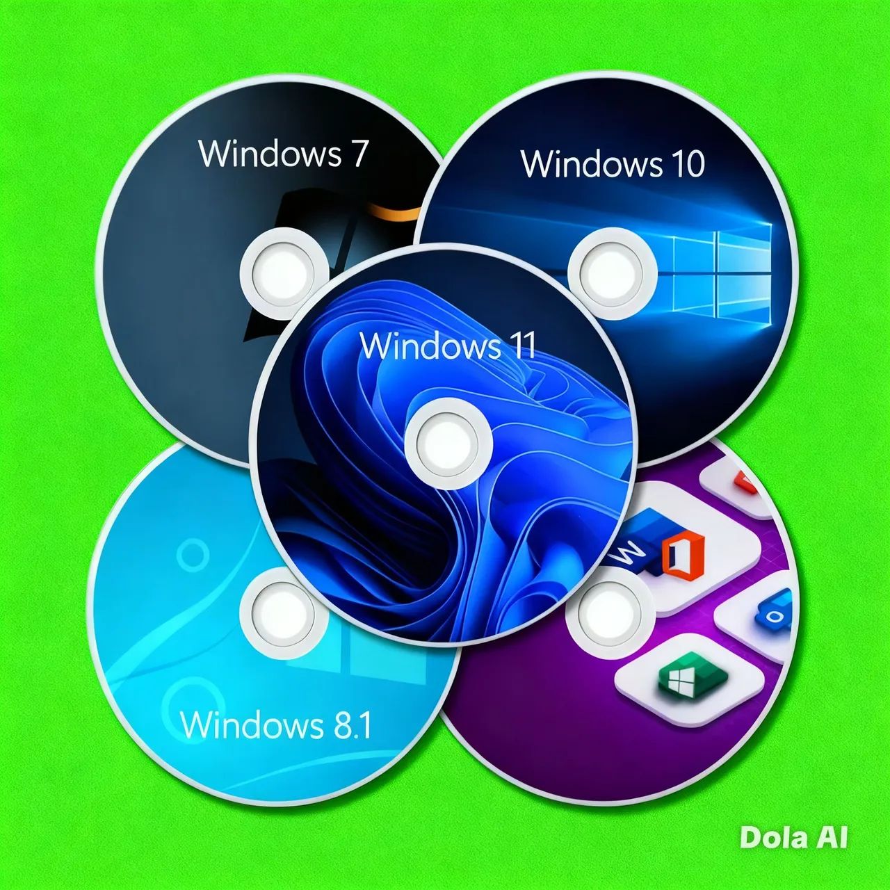 Dvd Win 7 8 10 11 - Periféricos e Acessórios de Computador - Nova