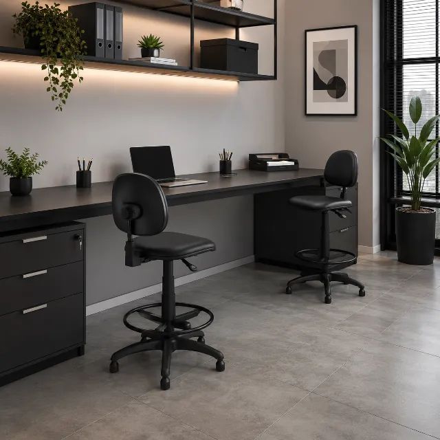 Cadeira Caixa NR17 Executiva Ergonômica - Foto 4