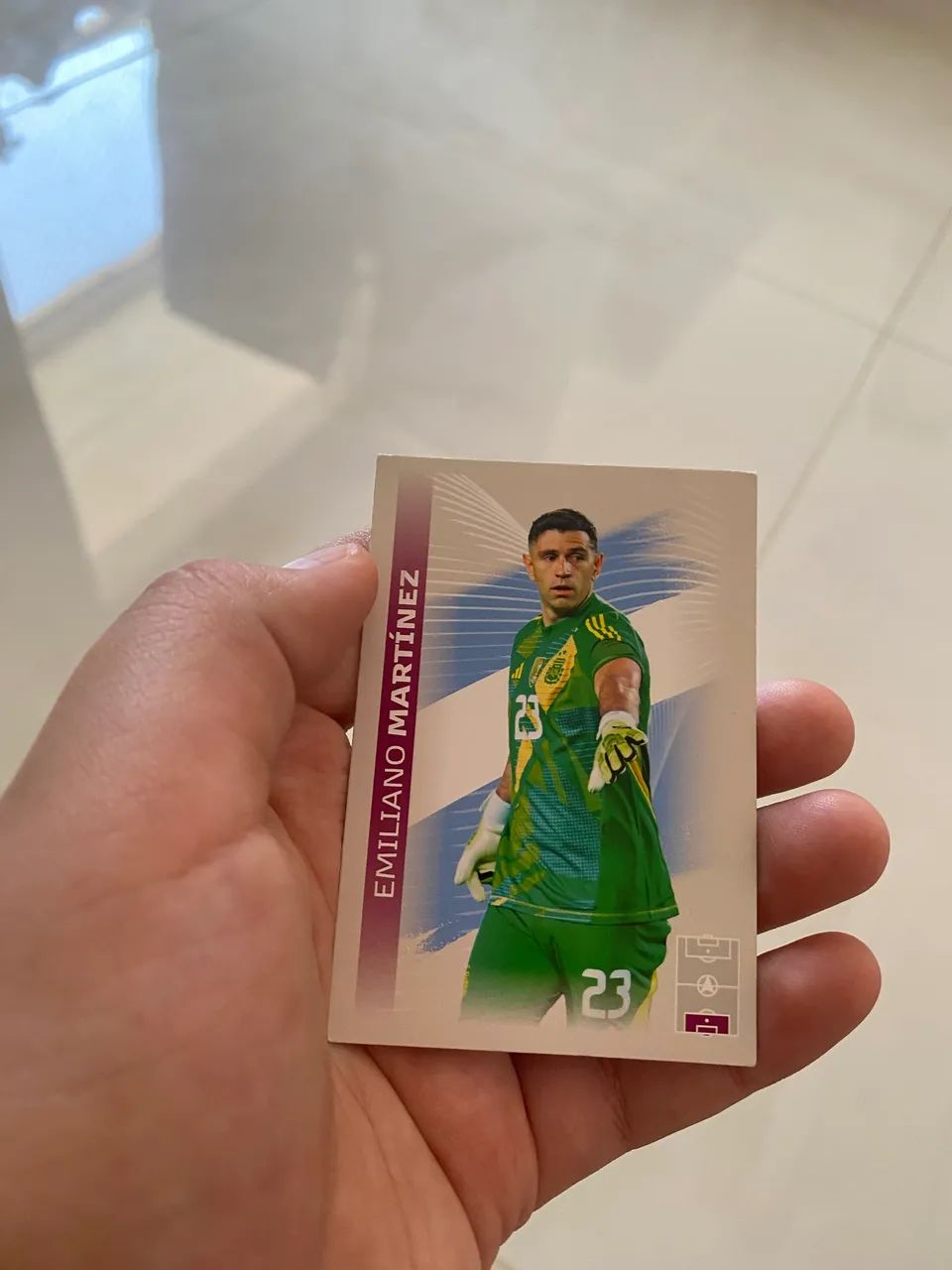 Card de figurinha