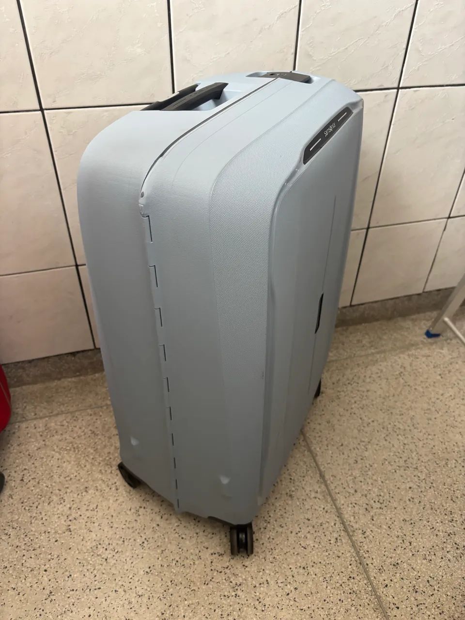 Mala samsonite Rígida 23kg azul claro  - Foto 2
