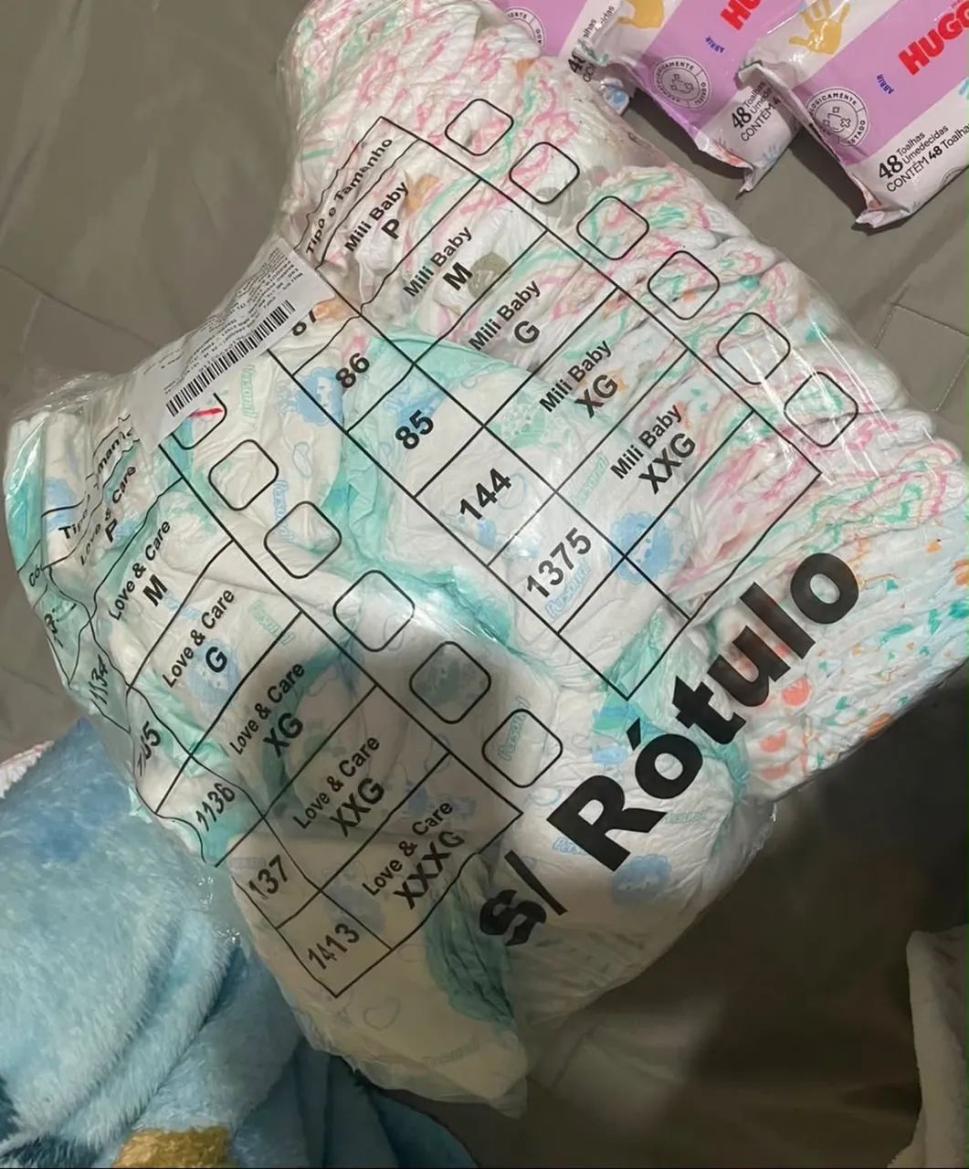 FRALDA TAMANHO P