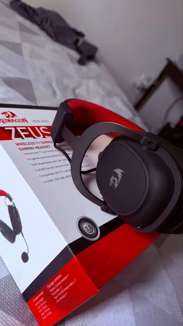 Headset Redragon Zeus PRO - Foto 3