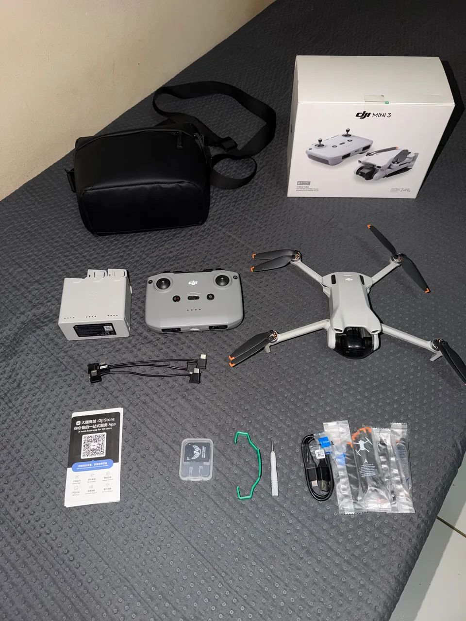 Drone DJI Mini 3 Kit Completo (3 Baterias + Bolsa) - Foto 2