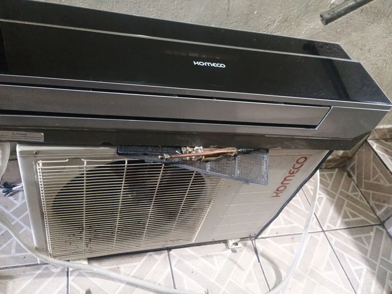 Ar condicionado komeco 12.000 BTUs quente e frio  - Foto 2