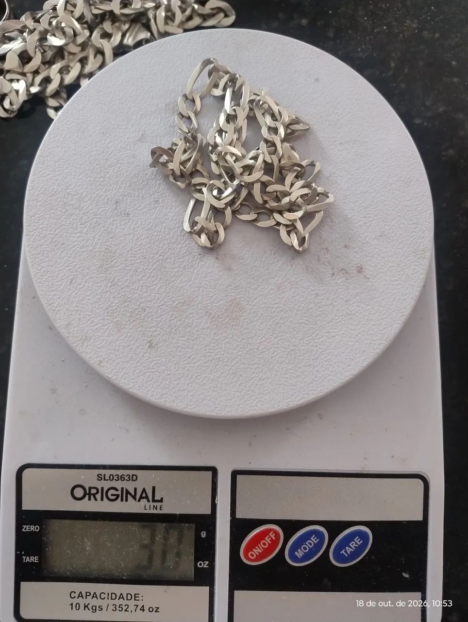 KIT CORDÃO, PULSEIRA E ANEIS DE PRATA - Foto 3