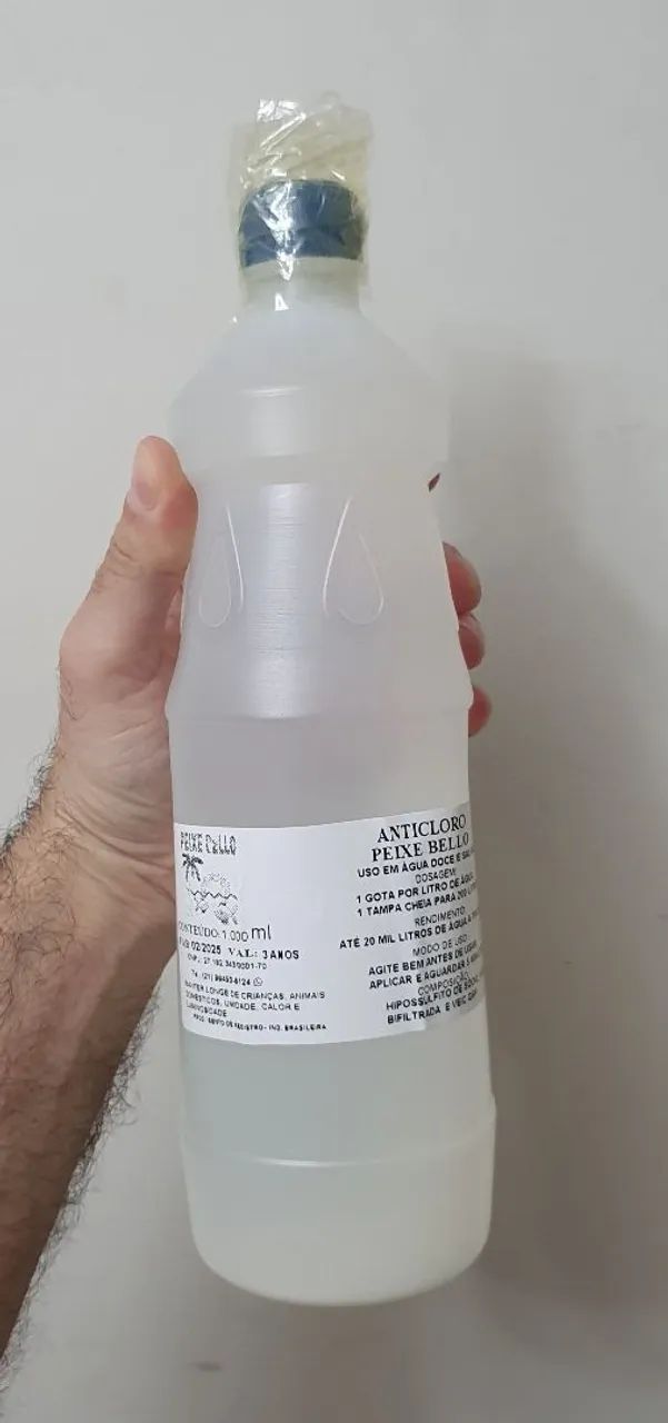 AntiCloro para Aquário